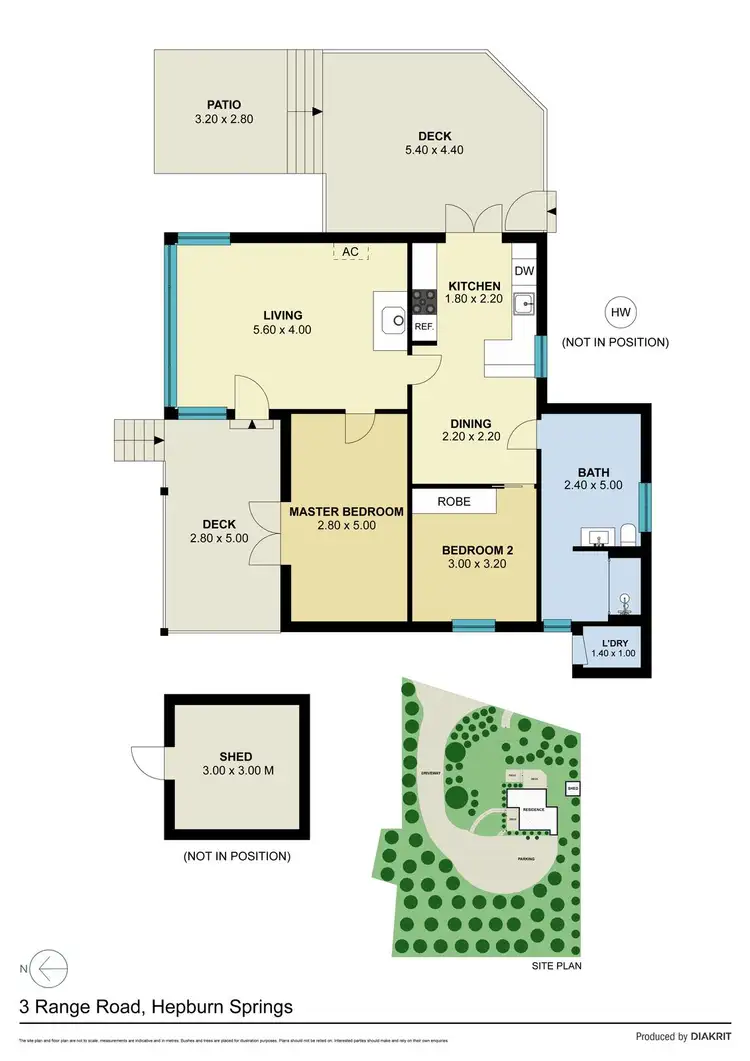 Floorplan of Homely house listing, 3 Range Road, Hepburn Springs VIC 3461