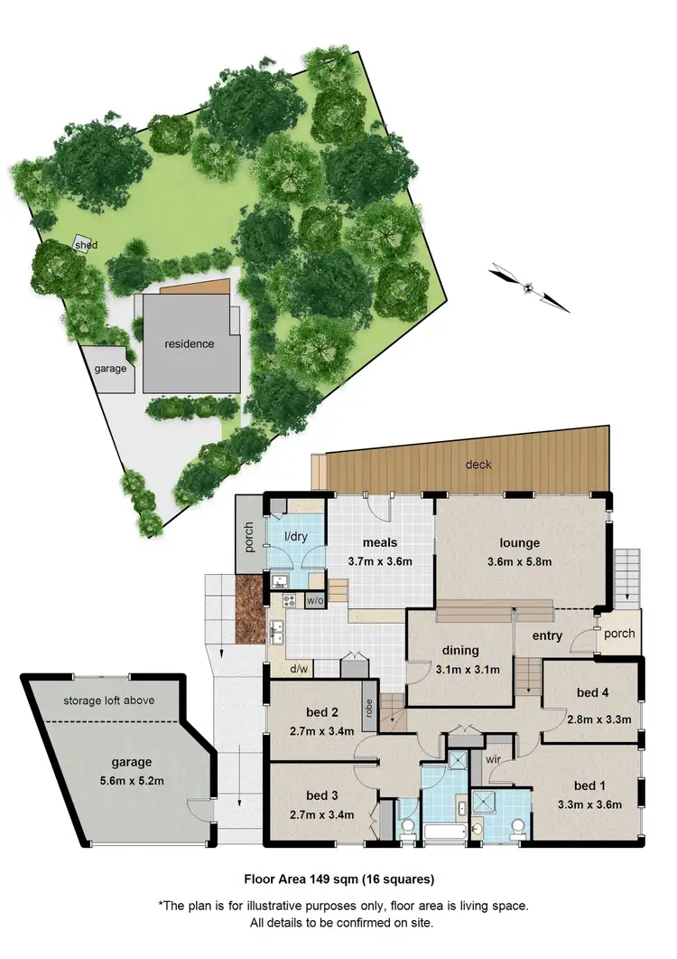 Floorplan of Homely house listing, 2 Kaola Street, Belgrave VIC 3160