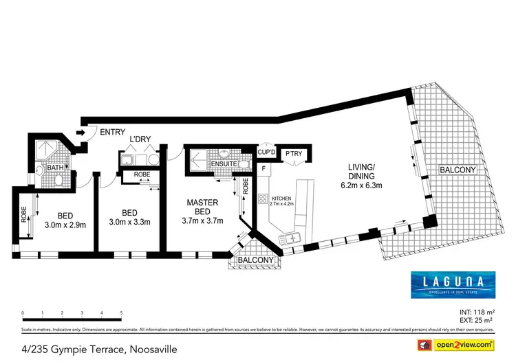 Floorplan of Homely unit listing, 4/235 Gympie Terrace, Noosaville QLD 4566
