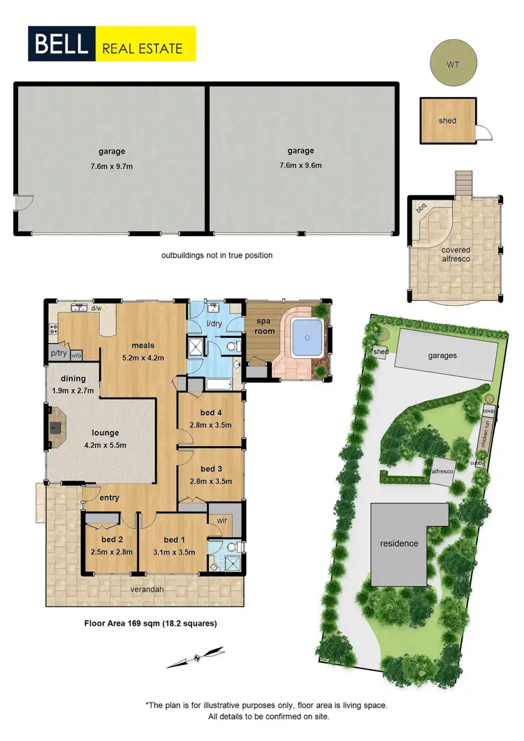 Floorplan of Homely house listing, 212 Sheffield Road, Montrose VIC 3765