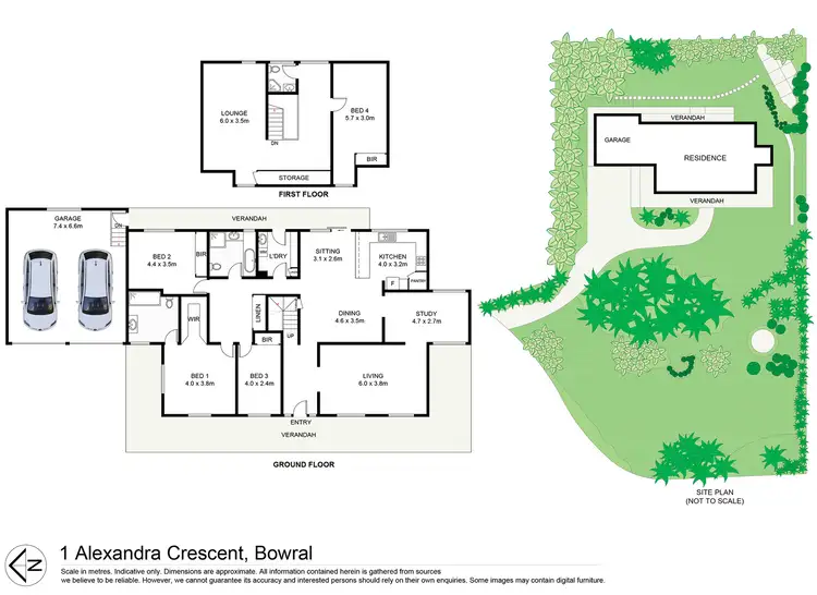 Floorplan of Homely house listing, 1 Alexandra Crescent, Bowral NSW 2576