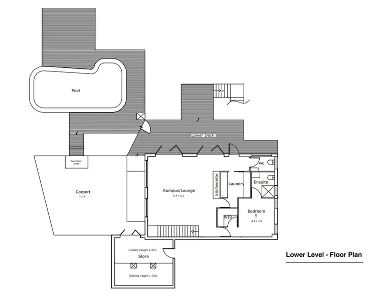Floorplan of Homely house listing, 7 Palm Grove Crescent, Tewantin QLD 4565