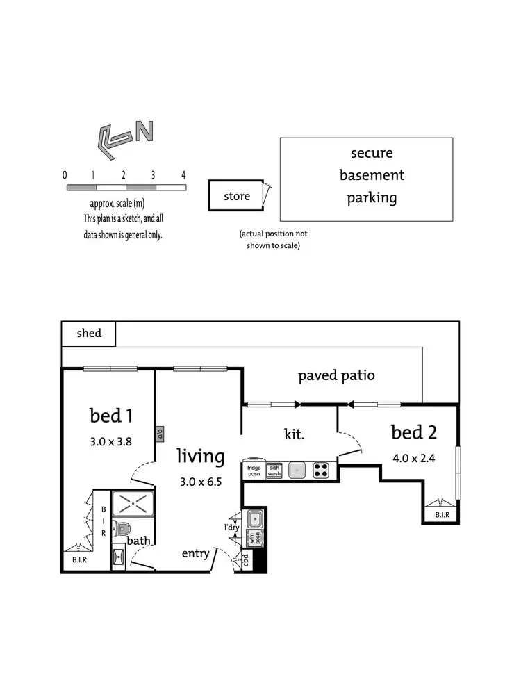 Floorplan of Homely apartment listing, 1/1091 Doncaster Road, Doncaster East VIC 3109