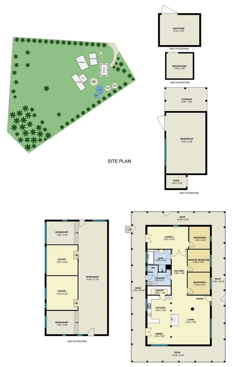 Floorplan of Homely house listing, 203 Brandy Hot Road, Eganstown VIC 3461