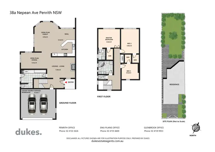 Floorplan of Homely house listing, 38A Nepean Avenue, Penrith NSW 2750