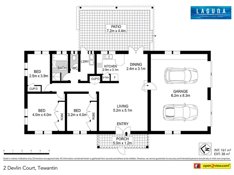 Floorplan of Homely house listing, 2 Devlin Court, Tewantin QLD 4565