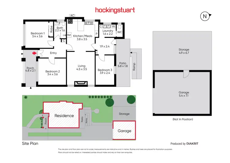Floorplan of Homely house listing, 258 Francis Street, Yarraville VIC 3013