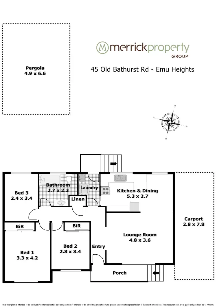 Floorplan of Homely house listing, 45 Old Bathurst Road, Emu Heights NSW 2750