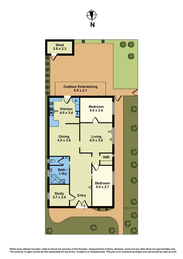 Floorplan of Homely house listing, 15 Violet Street, Williamstown VIC 3016