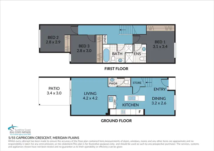 Floorplan of Homely unit listing, 5/55 Capricorn Crescent, Meridan Plains QLD 4551