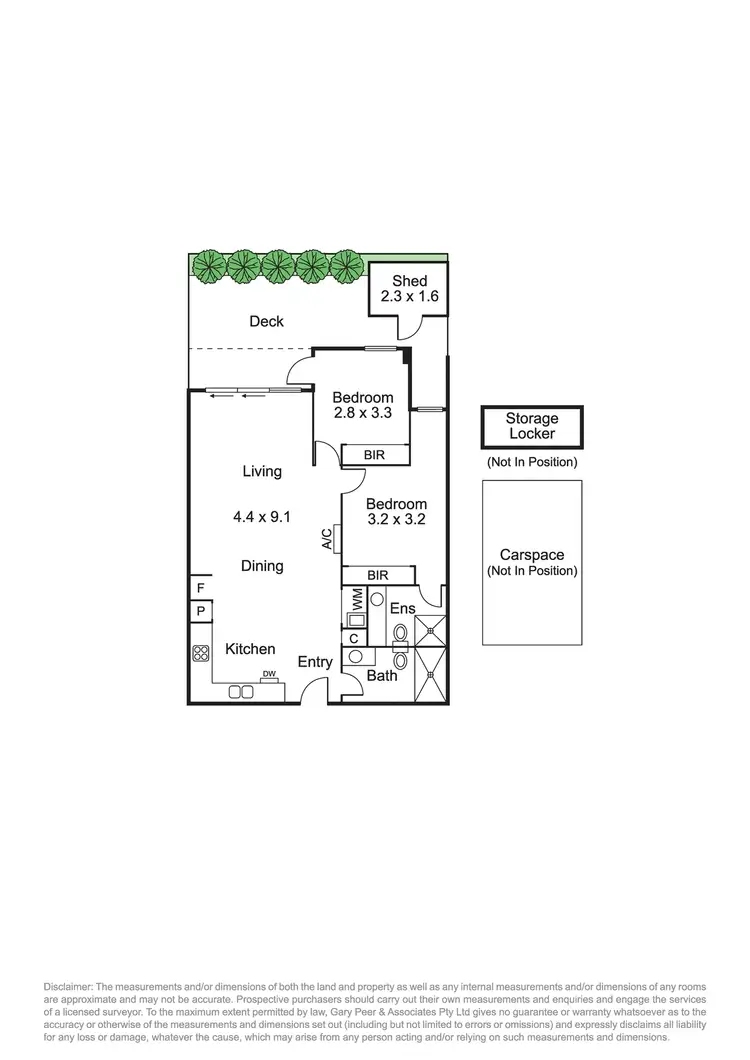 Floorplan of Homely apartment listing, G04/14-16 Elliott Avenue, Carnegie VIC 3163