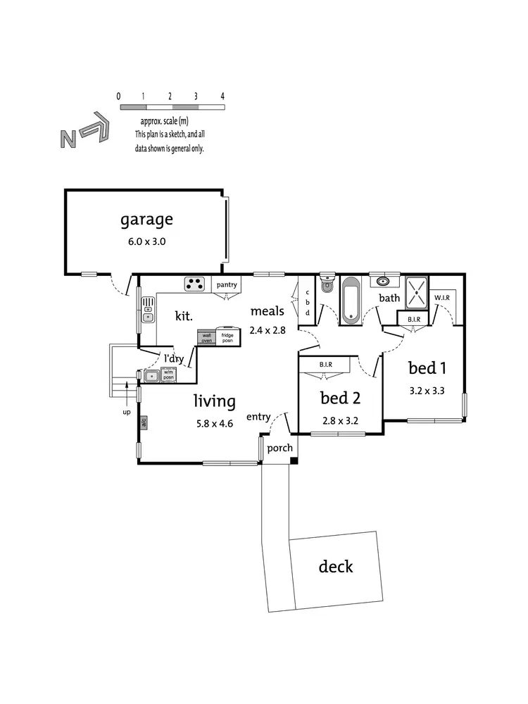 Floorplan of Homely unit listing, 1/1 Maude Avenue, Doncaster East VIC 3109