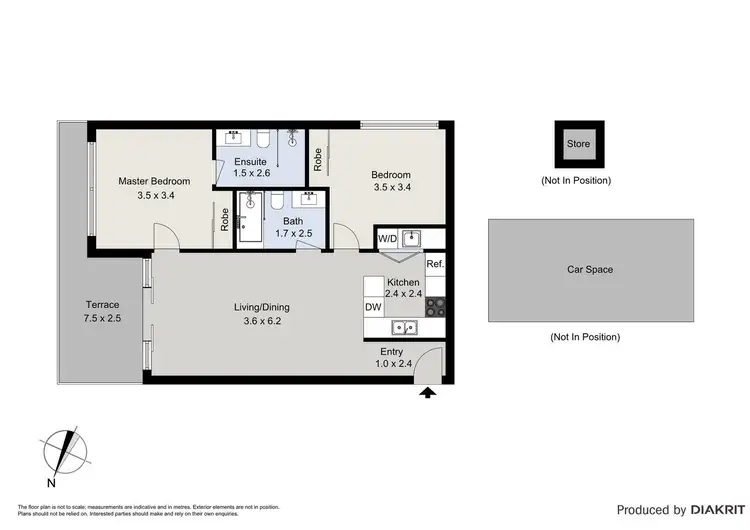 Floorplan of Homely apartment listing, 208/832 Doncaster Road, Doncaster VIC 3108