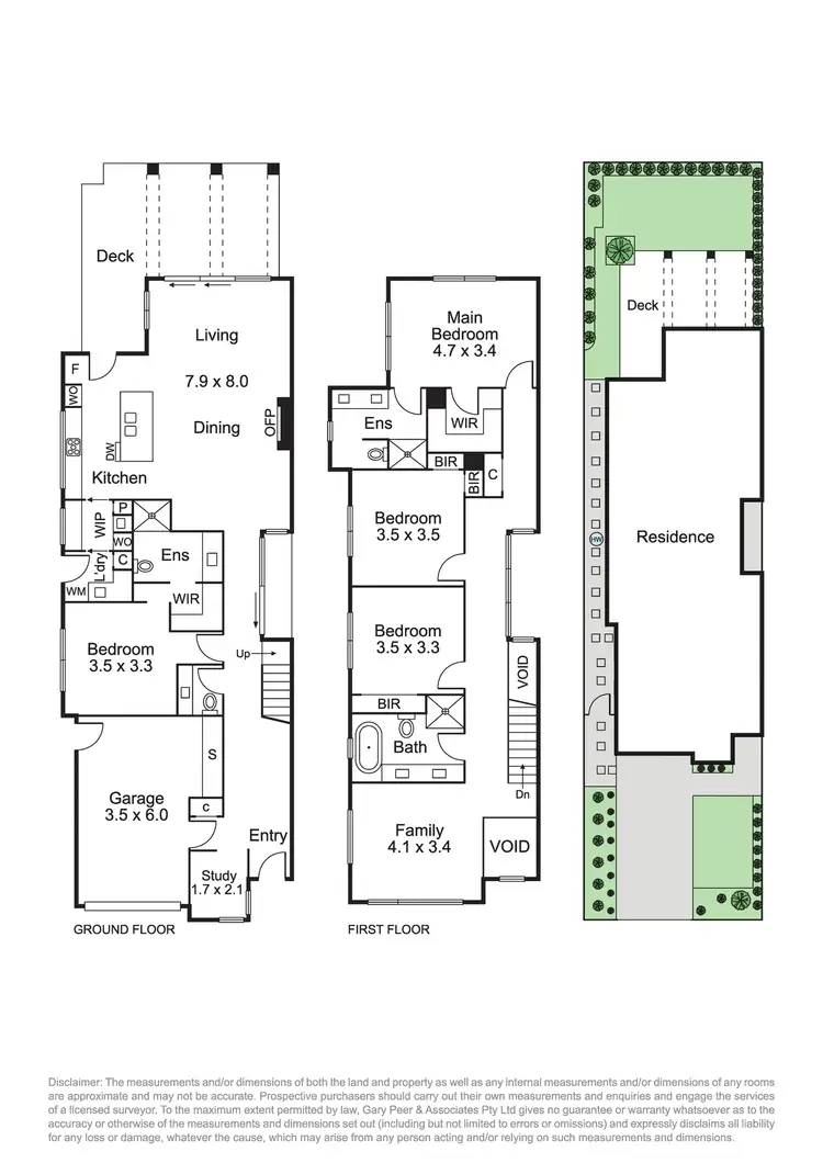 Floorplan of Homely townhouse listing, 9A Steele Street, Caulfield South VIC 3162