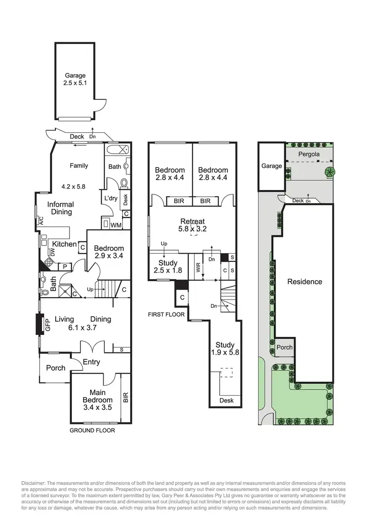 Floorplan of Homely house listing, 9 Larch Street, Caulfield South VIC 3162