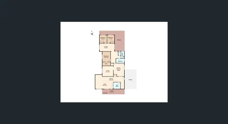 Floorplan of Homely house listing, 306 York Street, Ballarat East VIC 3350