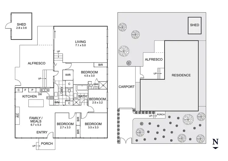 Floorplan of Homely house listing, 12 Glenway Drive, Dingley Village VIC 3172