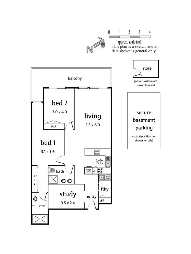 Floorplan of Homely apartment listing, 22/765-767 Doncaster Road, Doncaster VIC 3108