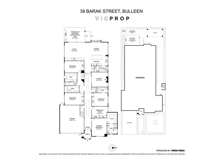 Floorplan of Homely house listing, 39 Barak Street, Bulleen VIC 3105