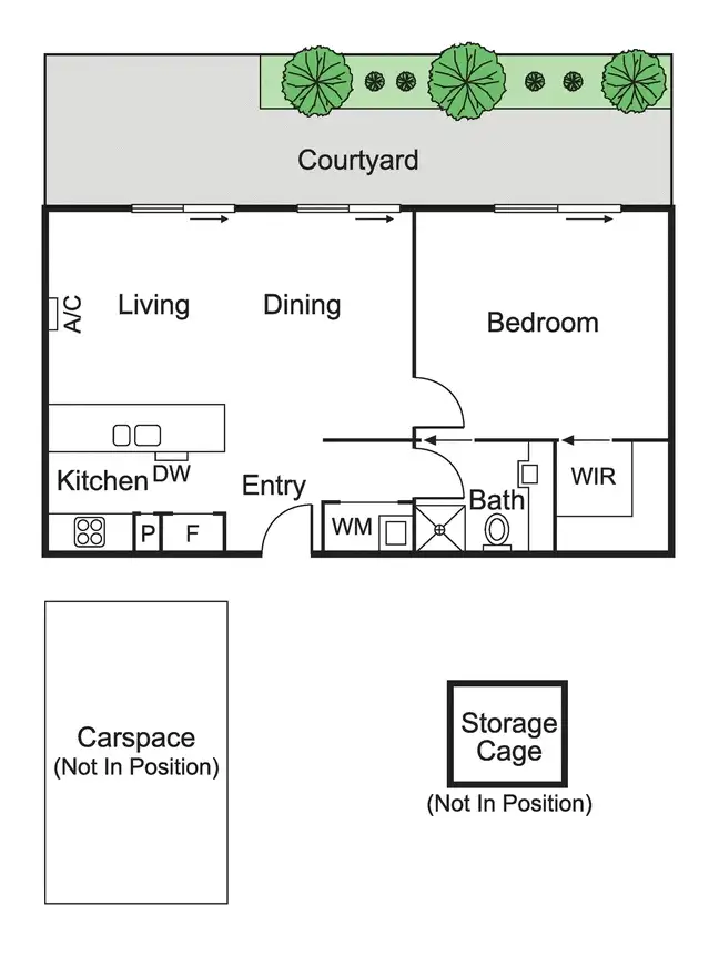 Floorplan of Homely apartment listing, 2/2 Ulupna Road, Ormond VIC 3204