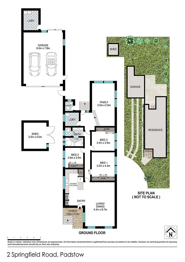 Floorplan of Homely house listing, 2 Springfield Road, Padstow NSW 2211