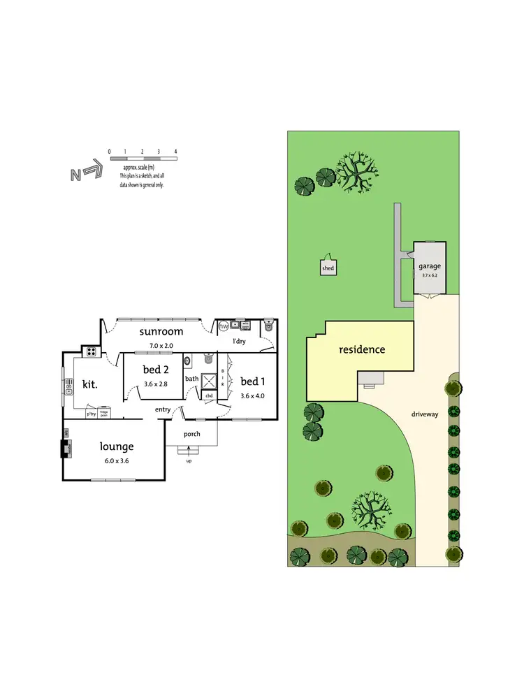Floorplan of Homely house listing, 35 Lyons Road, Croydon North VIC 3136