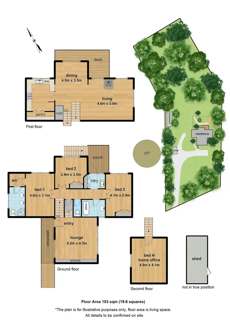 Floorplan of Homely house listing, 7a Laurel Court, Olinda VIC 3788
