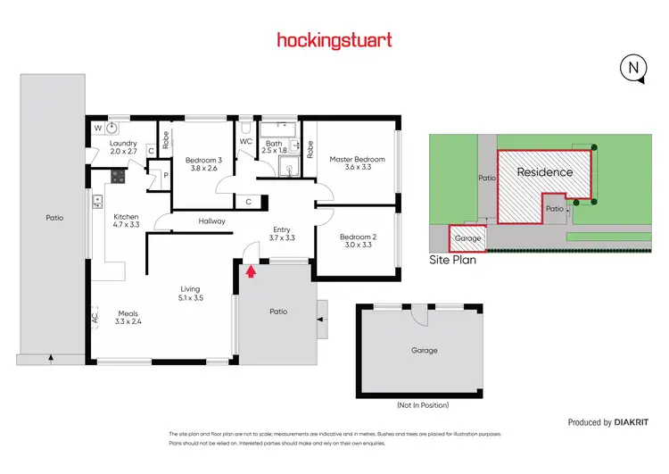 Floorplan of Homely house listing, 91 Lindrum Road, Frankston VIC 3199