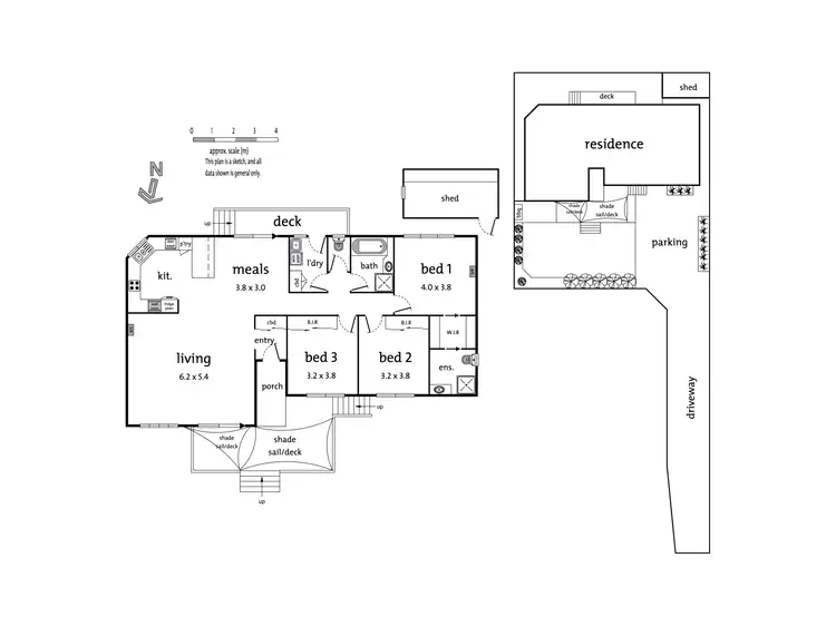 Floorplan of Homely house listing, 24A Geoffrey Drive, Kilsyth VIC 3137