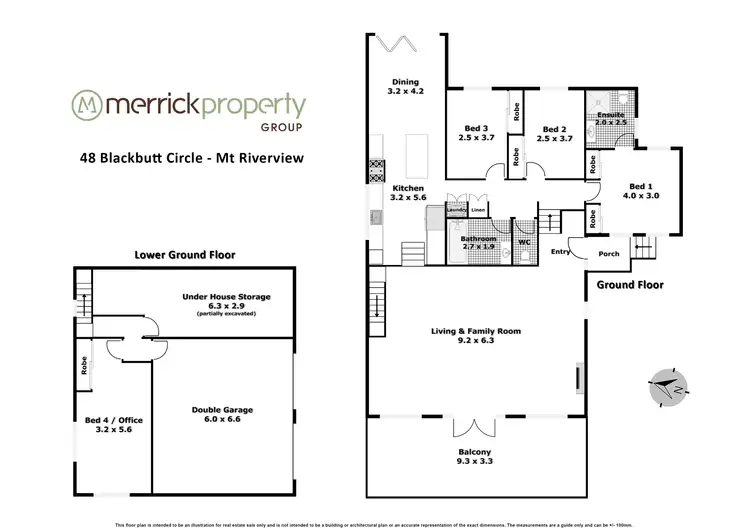 Floorplan of Homely house listing, 48 Blackbutt Circle, Mount Riverview NSW 2774
