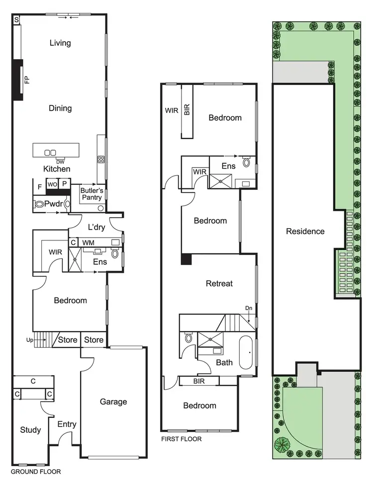 Floorplan of Homely house listing, 25b Alfada Street, Caulfield South VIC 3162