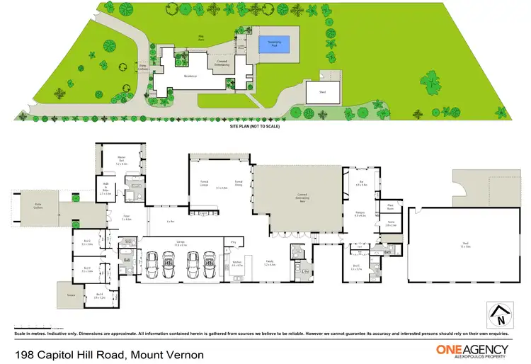 Floorplan of Homely house listing, 198 Capitol Hill Drive, Mount Vernon NSW 2178