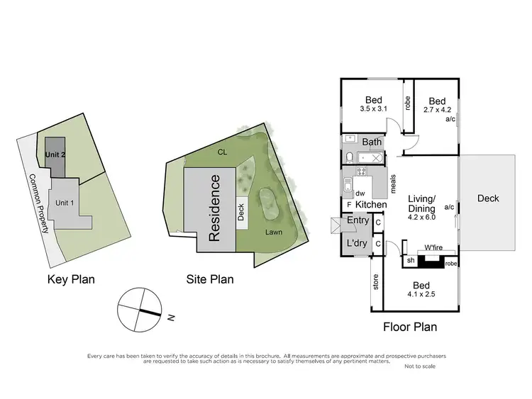 Floorplan of Homely unit listing, 2/32 Wimbledon Avenue, Mount Eliza VIC 3930