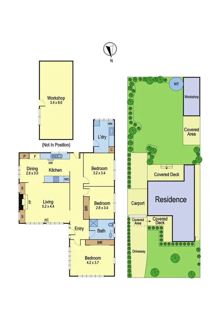 Floorplan of Homely house listing, 25 Doris Street, Greensborough VIC 3088