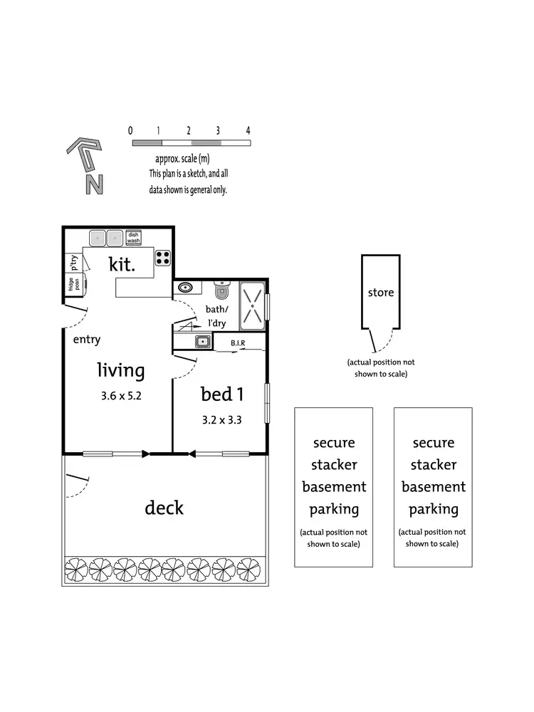 Floorplan of Homely apartment listing, 1/43 Zetland Road, Mont Albert VIC 3127