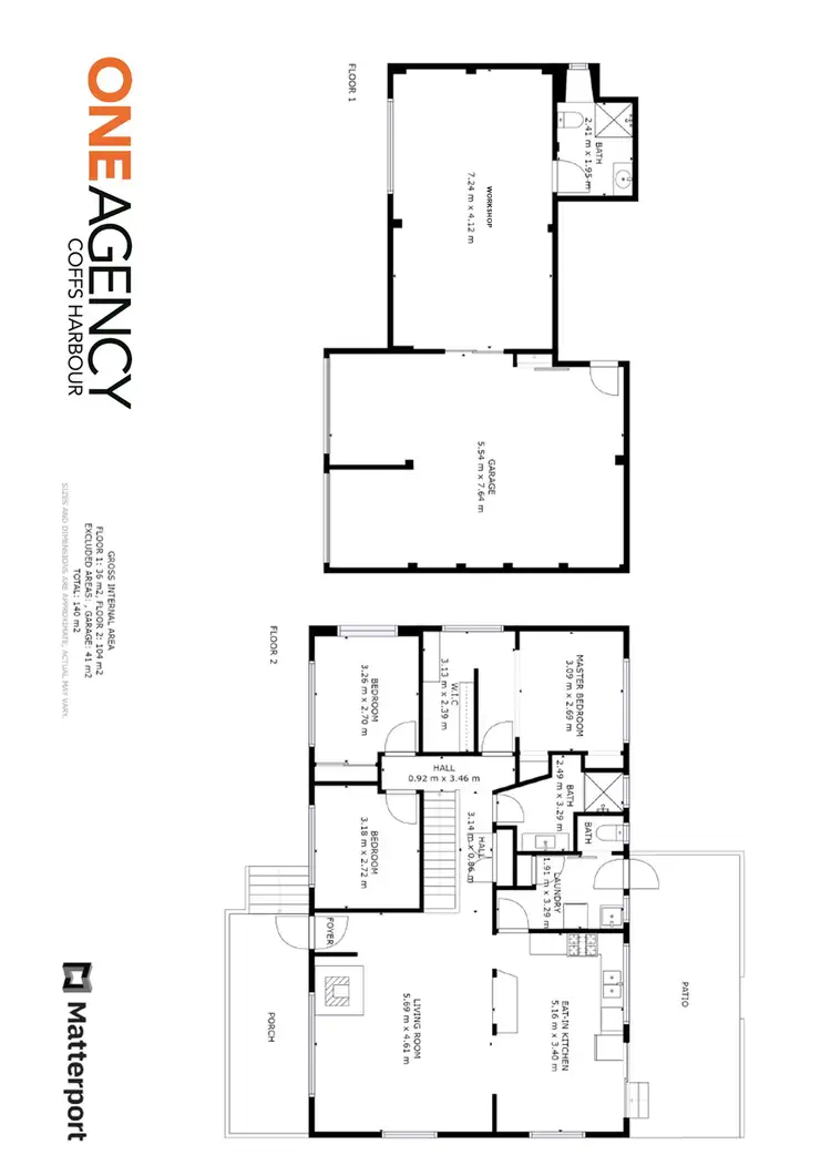 Floorplan of Homely house listing, 17 Wentworth Avenue, Coffs Harbour NSW 2450