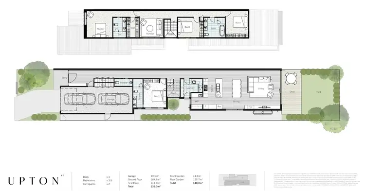 Floorplan of Homely house listing, 1/40 Upton Street, Altona VIC 3018