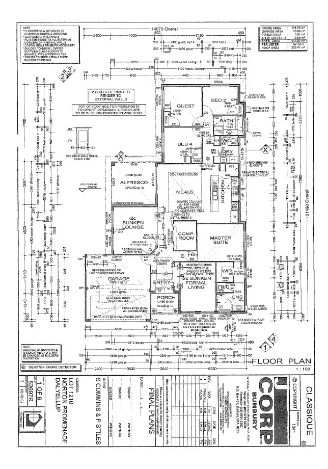 Floorplan of Homely house listing, 277 Norton Promenade, Dalyellup WA 6230