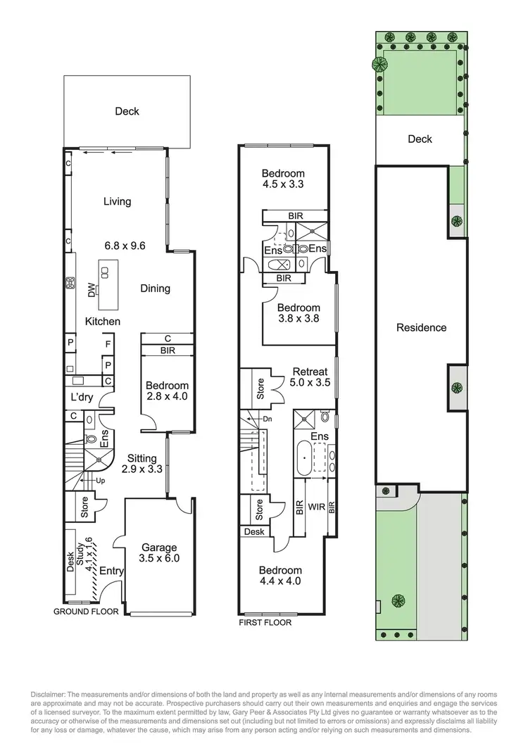 Floorplan of Homely townhouse listing, 30b Ludbrook Avenue, Caulfield South VIC 3162