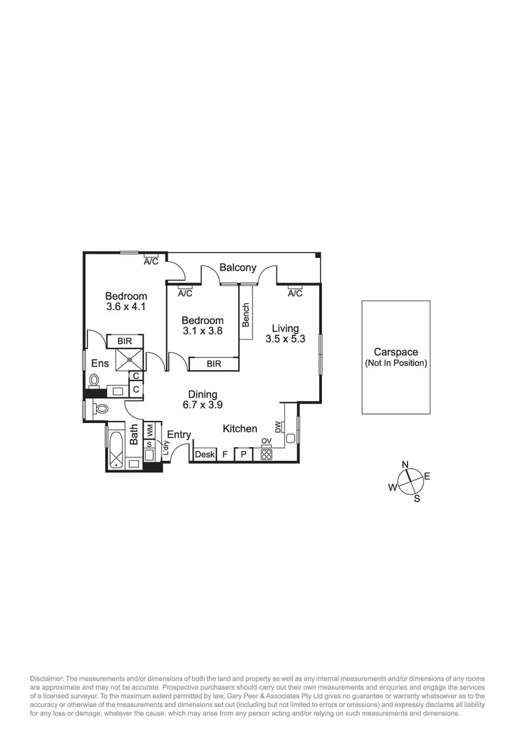 Floorplan of Homely apartment listing, 5/6 Hughenden Road, St Kilda East VIC 3183