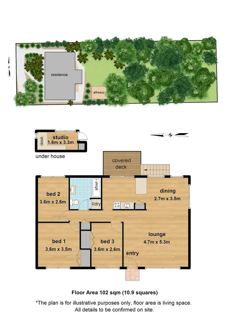 Floorplan of Homely house listing, 336 Mount Dandenong Tourist Road, Sassafras VIC 3787