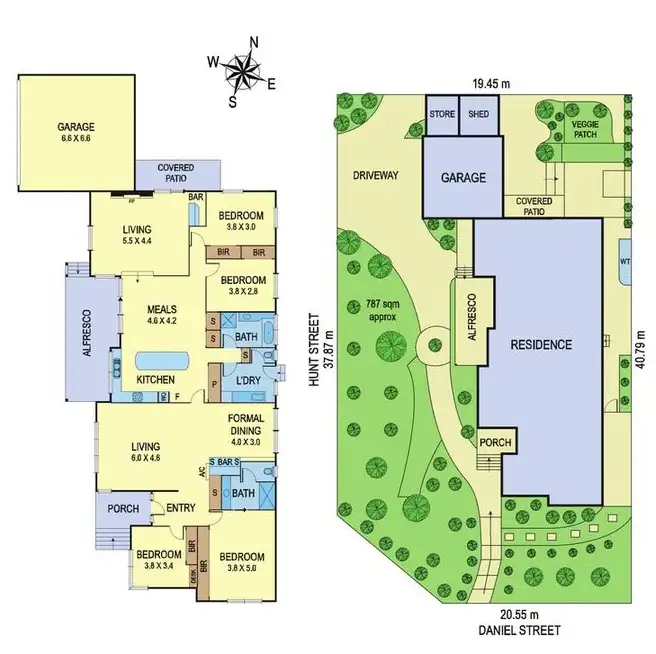 Floorplan of Homely house listing, 1 Daniel Street, Donvale VIC 3111