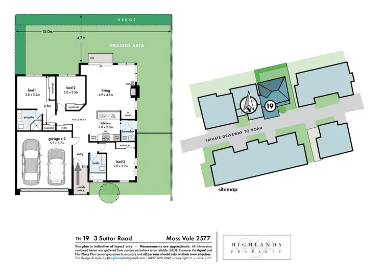 Floorplan of Homely villa listing, 19/3 Suttor Road, Moss Vale NSW 2577