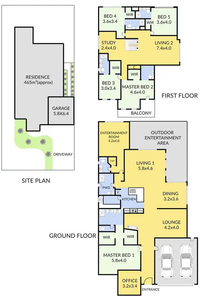 Floorplan of Homely house listing, 32 Eagle Way, Deer Park VIC 3023