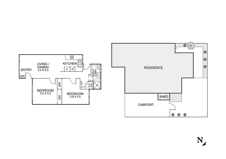 Floorplan of Homely unit listing, 5/5 John Street, Mordialloc VIC 3195
