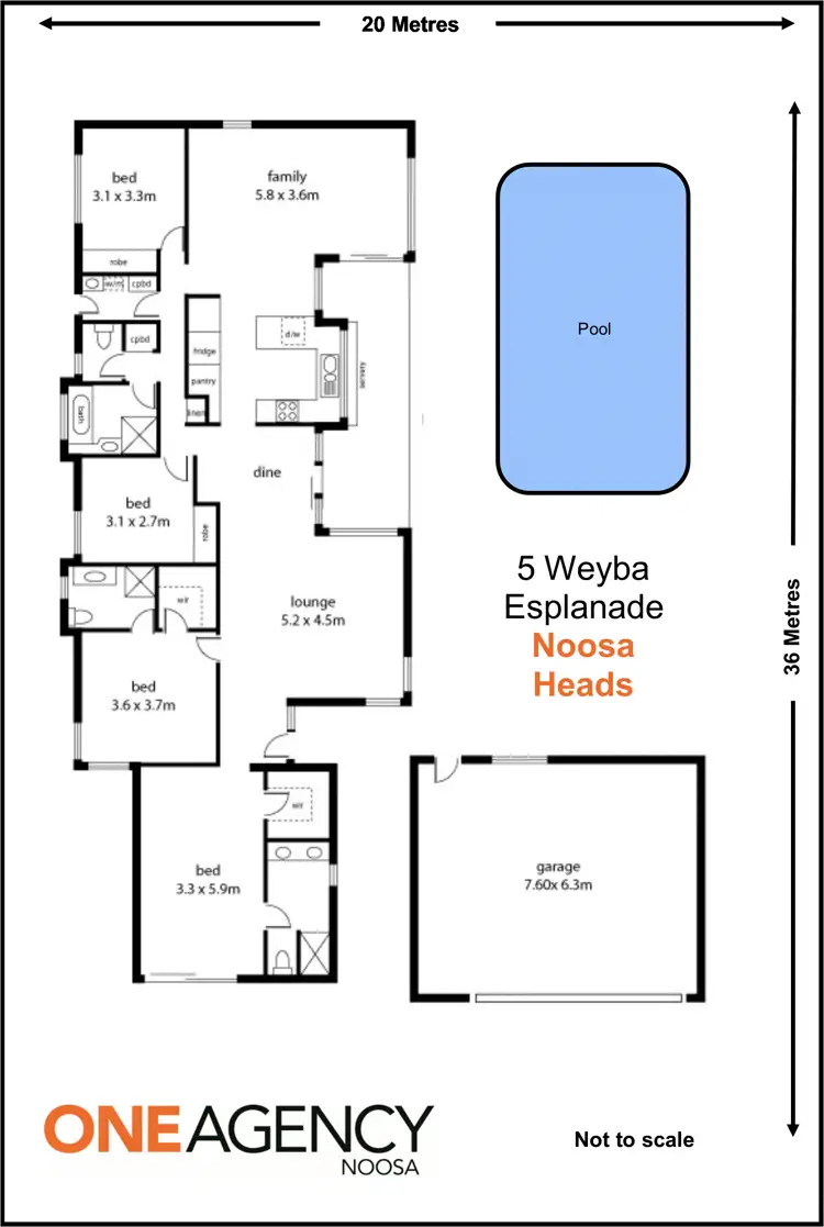 Floorplan of Homely house listing, 5 Weyba Esplanade, Noosa Heads QLD 4567