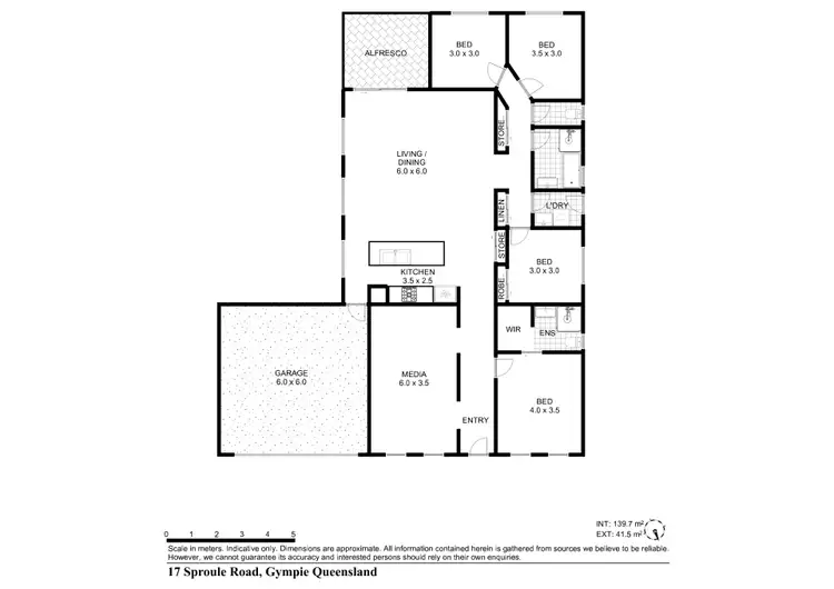 Floorplan of Homely house listing, 17 Sproule Road, Gympie QLD 4570