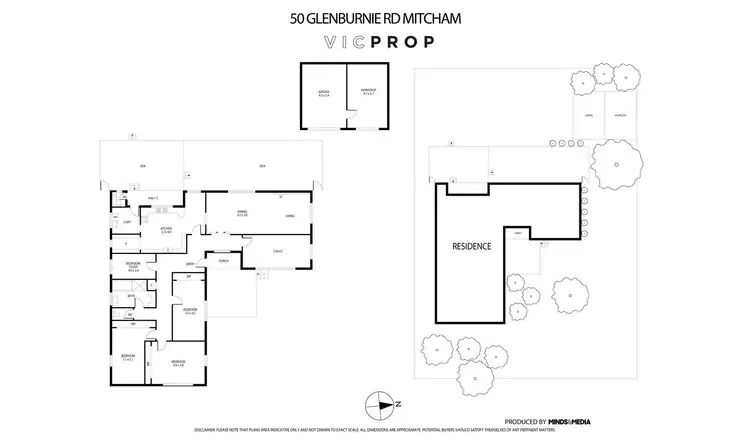 Floorplan of Homely house listing, 50 Glenburnie Road, Mitcham VIC 3132