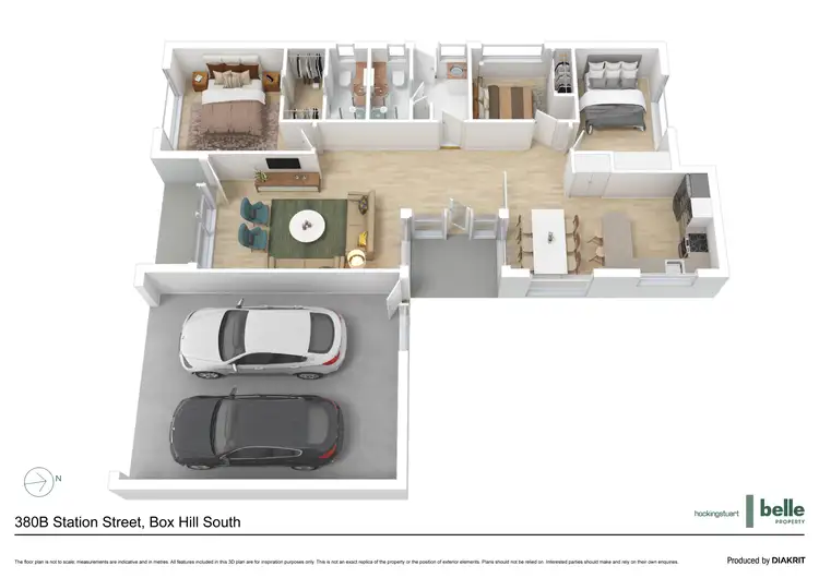 Floorplan of Homely house listing, 380B Station Street, Box Hill South VIC 3128