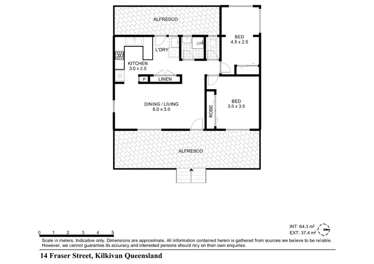 Floorplan of Homely house listing, 14 Fraser Street, Kilkivan QLD 4600